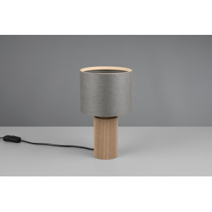 Lampa Trio Canio: Szara, Bambusowa, Japandi | Kup Online