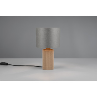 Lampa Trio Canio: Szara, Bambusowa, Japandi | Kup Online