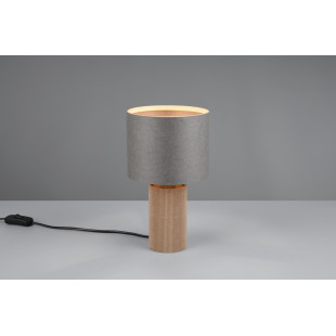 Lampa Trio Canio: Szara, Bambusowa, Japandi | Kup Online