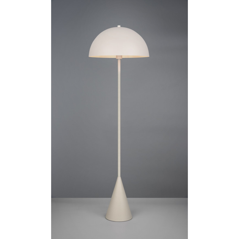 Lampa podłogowa Alfie - Szara, Styl Japandi | Trio