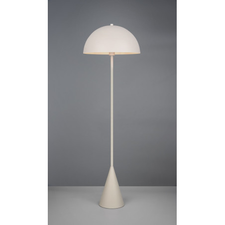 Lampa podłogowa Alfie - Szara, Styl Japandi | Trio