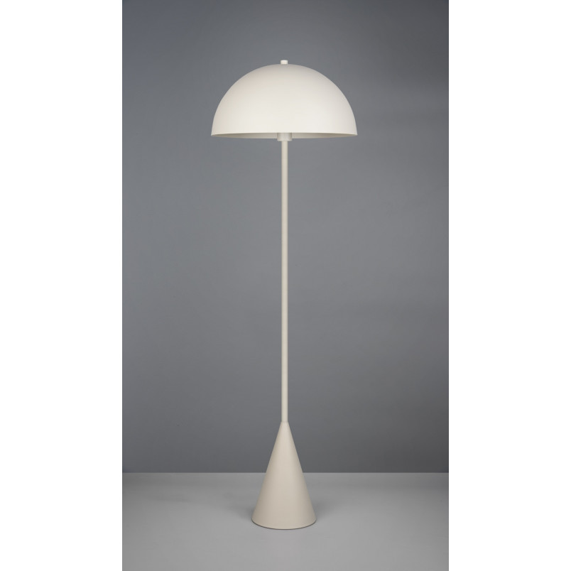 Lampa podłogowa Alfie - Szara, Styl Japandi | Trio