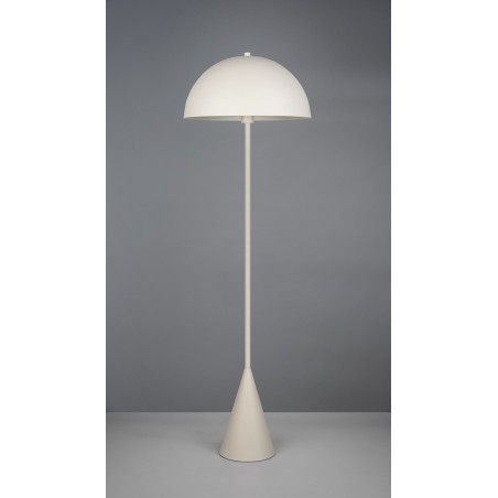 Lampa podłogowa Alfie - Szara, Styl Japandi | Trio