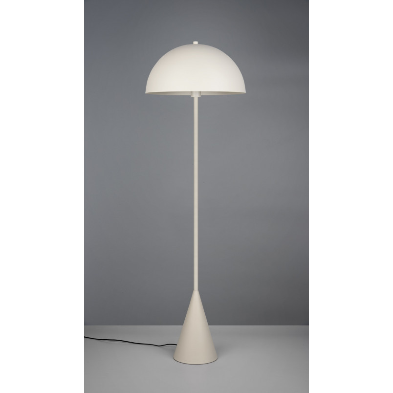 Lampa podłogowa Alfie - Szara, Styl Japandi | Trio