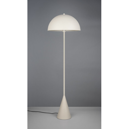 Lampa podłogowa Alfie - Szara, Styl Japandi | Trio