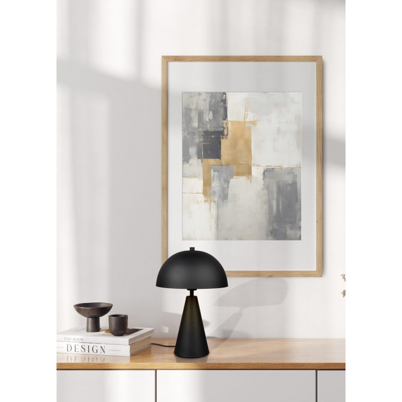 Lampa stołowa Alfie Trio: Czarny, Metalowy Design | Kup Teraz