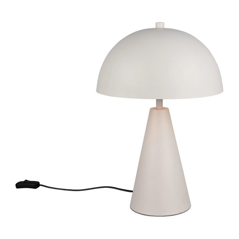 Lampa Alfie Trio: Stylowa lampa stołowa szara w stylu Japandi