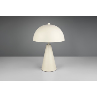 Lampa Alfie Trio: Stylowa lampa stołowa szara w stylu Japandi