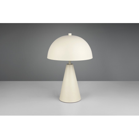Lampa Alfie Trio: Stylowa lampa stołowa szara w stylu Japandi
