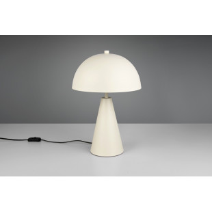 Lampa Alfie Trio: Stylowa lampa stołowa szara w stylu Japandi
