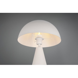 Lampa Alfie Trio: Stylowa lampa stołowa szara w stylu Japandi