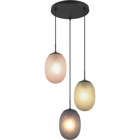 Lampa wisząca Trio Facette III | Szkło multikolor | Kup online