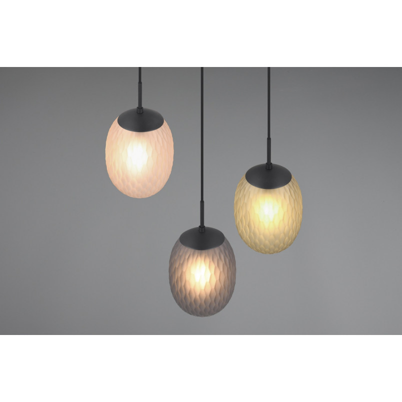 Lampa wisząca Trio Facette III | Szkło multikolor | Kup online