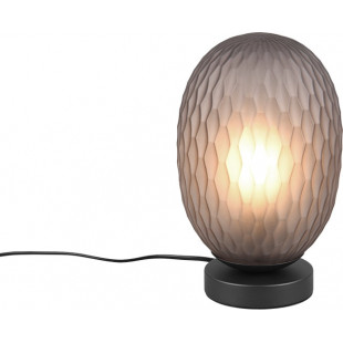 Lampa stołowa Facette Trio - Szklany klosz, szara | Sklep z lampami