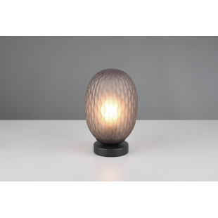 Lampa stołowa Facette Trio - Szklany klosz, szara | Sklep z lampami