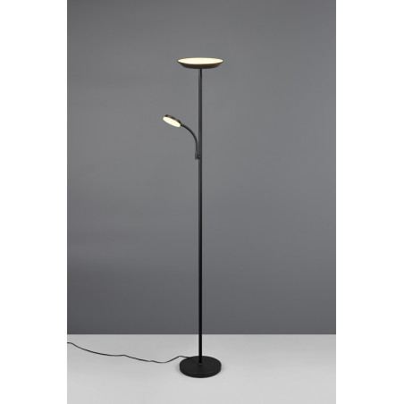 Lampa podłogowa Reality Specter LED - czarna, 178cm