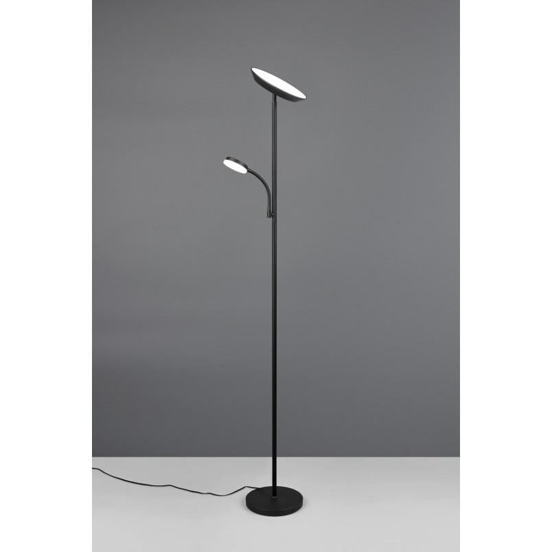 Lampa podłogowa Reality Specter LED - czarna, 178cm
