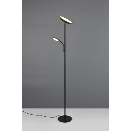 Lampa podłogowa Reality Specter LED - czarna, 178cm