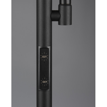 Lampa podłogowa Reality Specter LED - czarna, 178cm