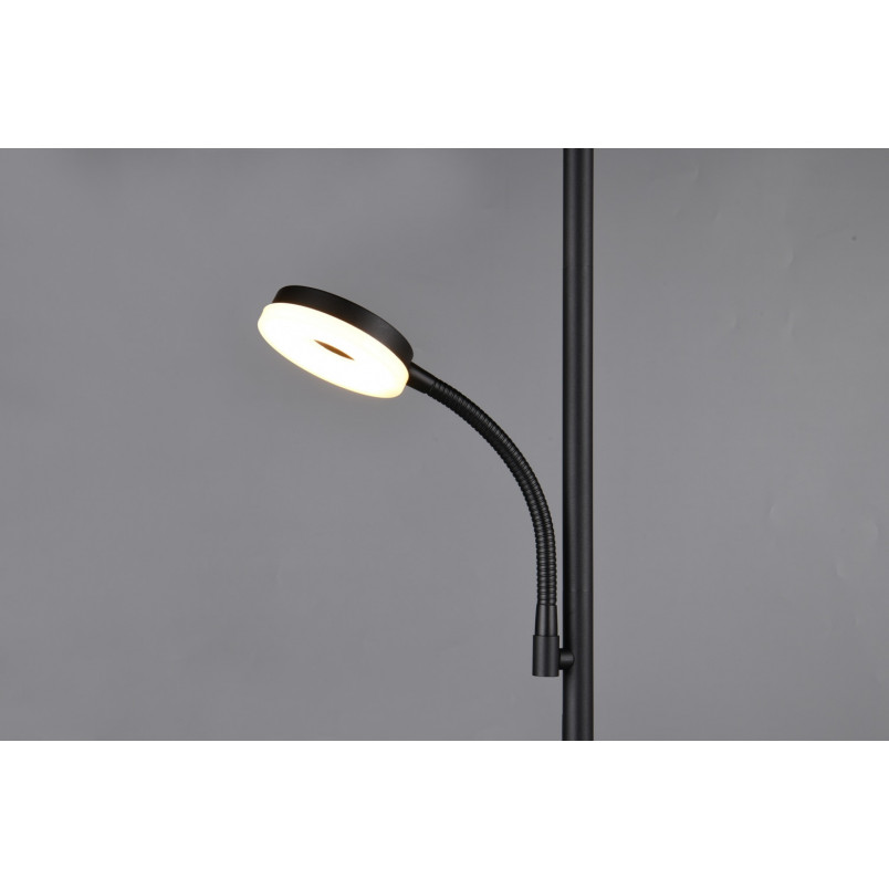 Lampa podłogowa Reality Specter LED - czarna, 178cm