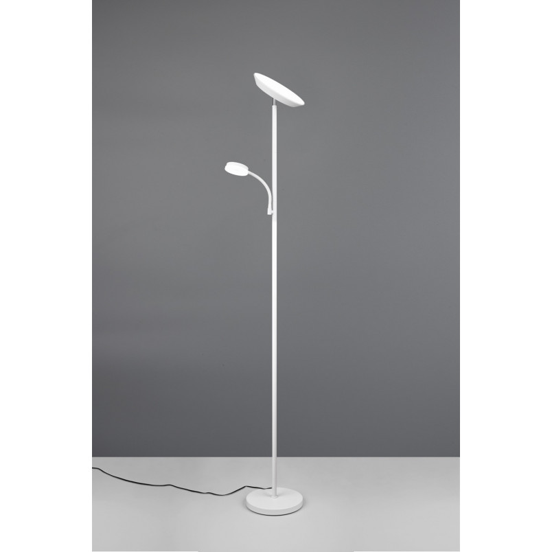 Lampa podłogowa Reality Specter LED - Czytaj wygodnie!