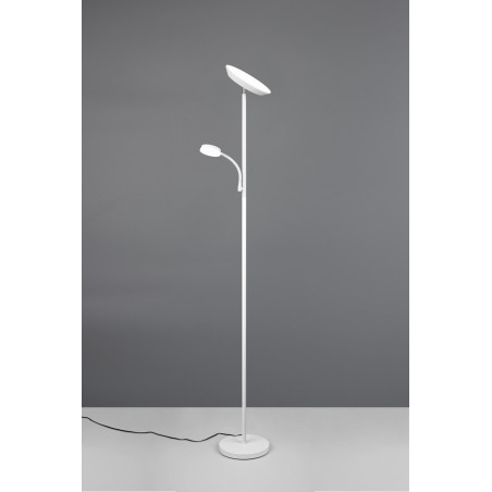 Lampa podłogowa Reality Specter LED - Czytaj wygodnie!