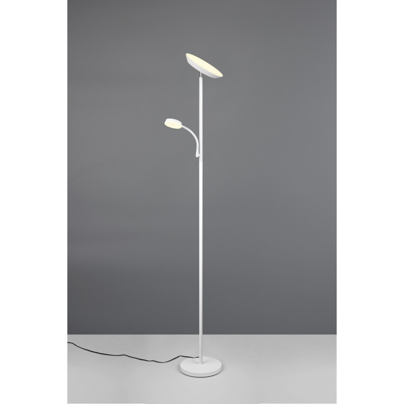 Lampa podłogowa Reality Specter LED - Czytaj wygodnie!