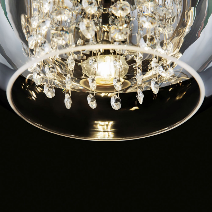 Lampa wisząca szklana złota Maytoni Fermi 30cm | Sklep z lampami