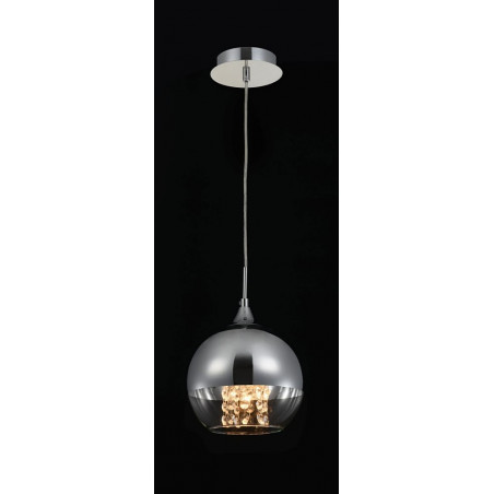 Lampa Wisząca Glamour Maytoni Fermi | Chrom, Szkło | Kup Teraz!
