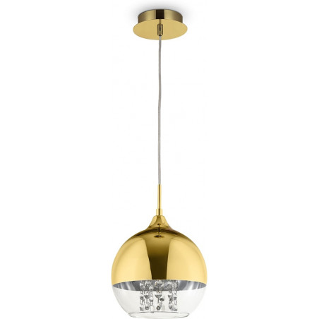 Lampa Wisząca Glamour Złota Maytoni Fermi 20cm - Elegancja i Blask