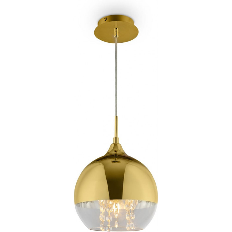 Lampa Wisząca Glamour Złota Maytoni Fermi 20cm - Elegancja i Blask
