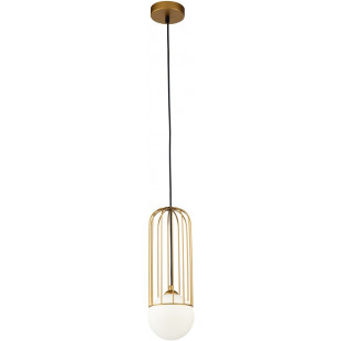 Lampa wisząca Telford - Szkło, Biało-Złota | Maytoni