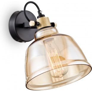 Kinkiet Loft Irving Maytoni - Szklany, Bursztynowy | Sklep Lamp