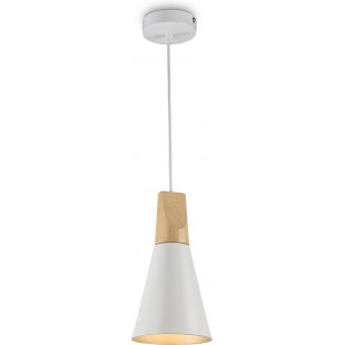 Lampa Wisząca Skandynawska Stożek Biała Maytoni | E27