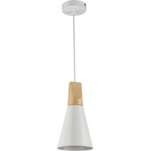 Lampa Wisząca Skandynawska Stożek Biała Maytoni | E27