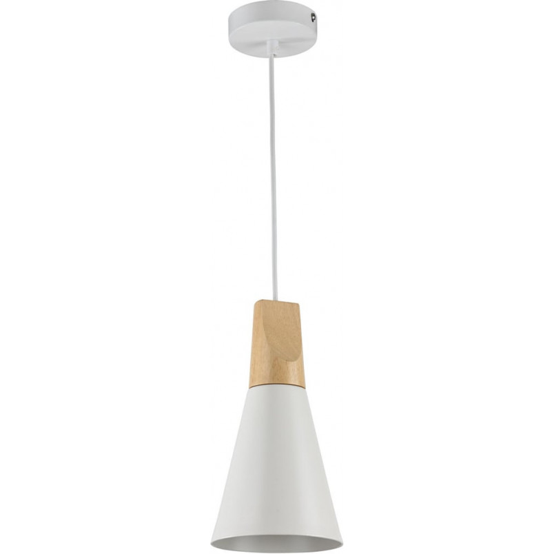 Lampa Wisząca Skandynawska Stożek Biała Maytoni | E27