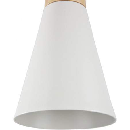 Lampa Wisząca Skandynawska Stożek Biała Maytoni | E27