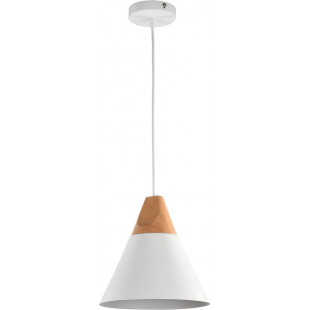 Lampa Wisząca Skandynawska Stożek Bicones Maytoni | Biała 22cm