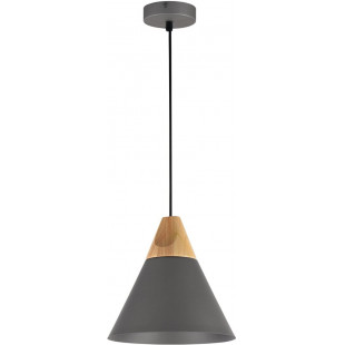 Lampa Wisząca Skandynawska Maytoni | Szara, Drewno, E27 - Kup Teraz!