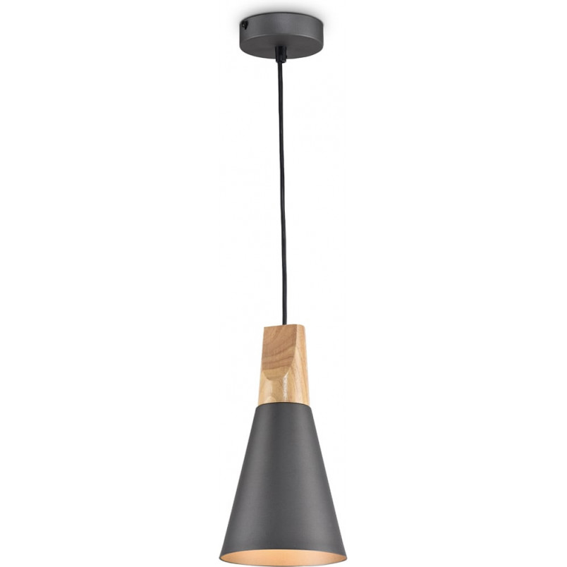 Lampa wisząca szara Maytoni Bicones | Skandynawski design