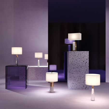 Lampa stołowa glamour Bianco Maytoni | Elegancki design