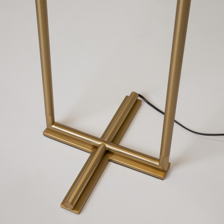 Lampa podłogowa Maytoni The Sixth Sense - Szkło, Biały/Mosiądz | Kup Teraz