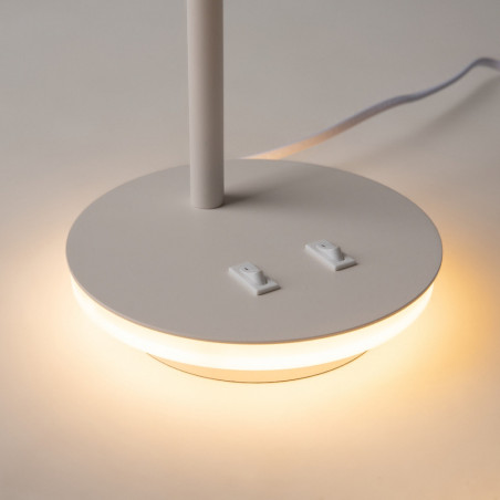 Lampa biurkowa Estudo LED biała Maytoni | Nowoczesny design