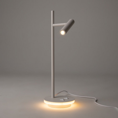 Lampa biurkowa Estudo LED biała Maytoni | Nowoczesny design