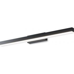 Kinkiet Fichte LED 60cm czarny Maytoni | Oświetlenie łazienkowe