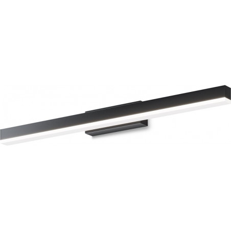 Kinkiet Fichte LED 60cm czarny Maytoni | Oświetlenie łazienkowe