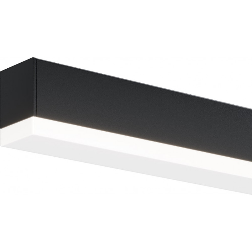 Kinkiet Fichte LED 60cm czarny Maytoni | Oświetlenie łazienkowe