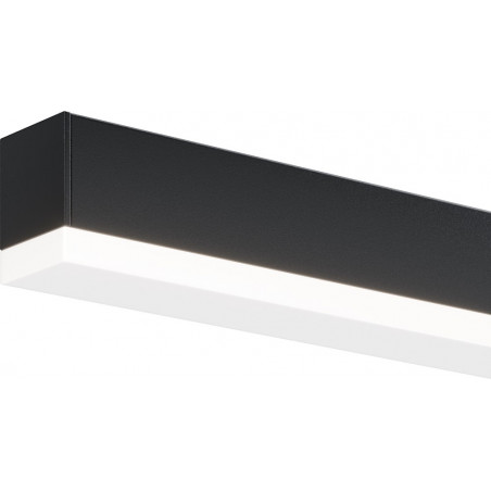 Kinkiet Fichte LED 60cm czarny Maytoni | Oświetlenie łazienkowe