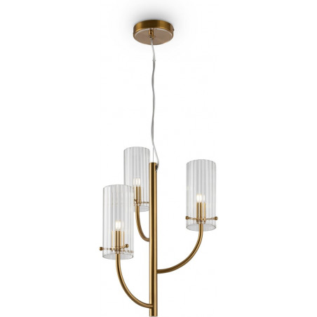 Lampa wisząca Hampton Arco III Maytoni | Szkło, Mosiądz