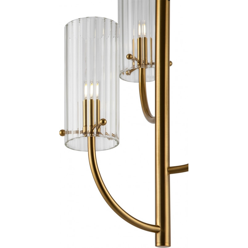 Lampa wisząca Hampton Arco III Maytoni | Szkło, Mosiądz